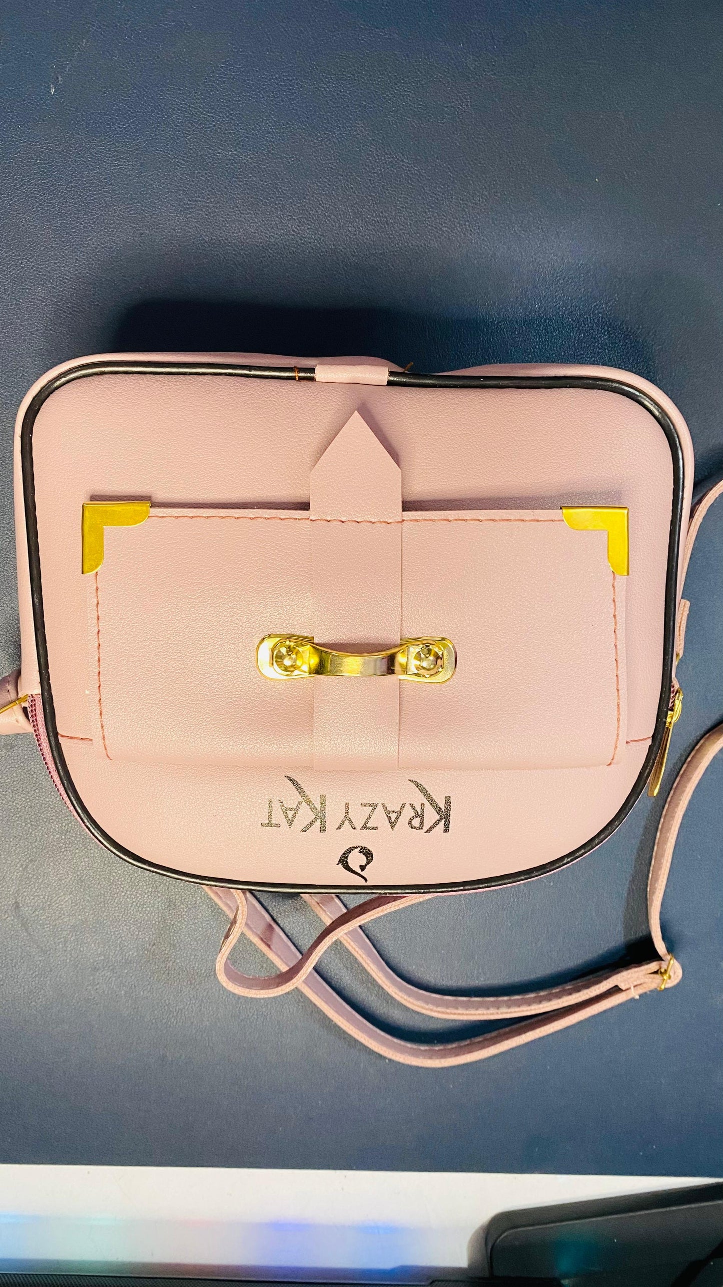 Pink Crossbody Bag