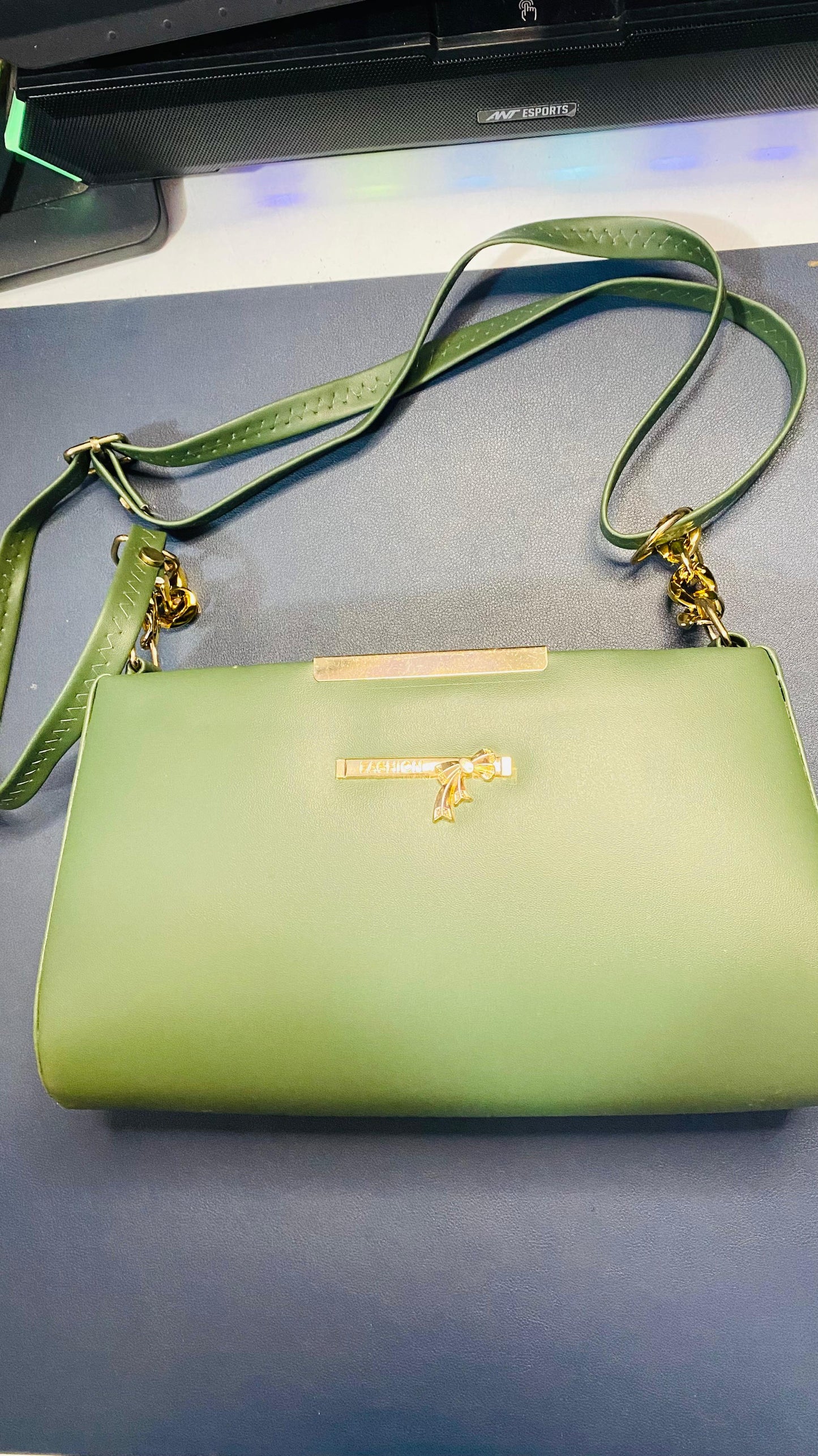 Emerald Charm Sling Bag For Women