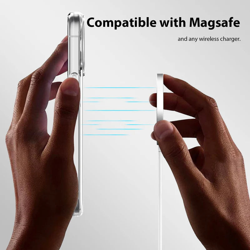 Clear MagSafe iPhone Cover Pack of 3 Combo with Camera Lens