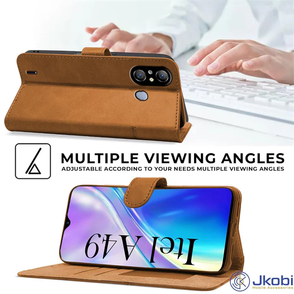 Vivo Premium Flip Wallet Case