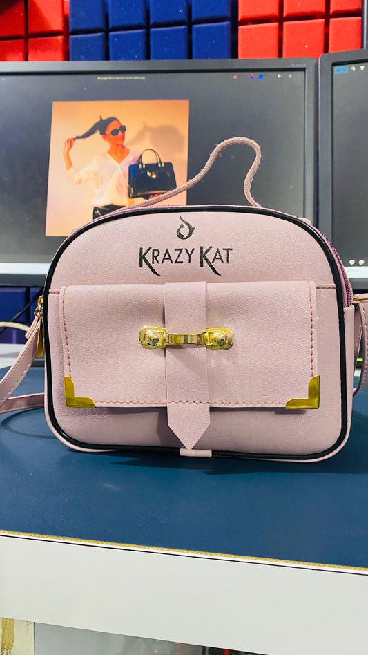 Pink Crossbody Bag
