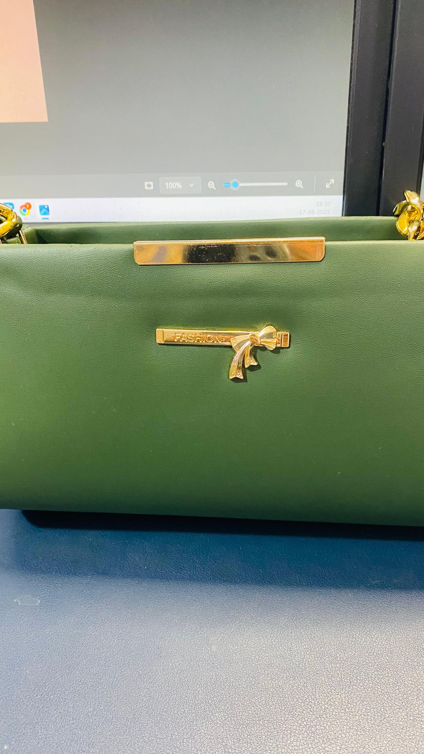 Emerald Charm Sling Bag For Women